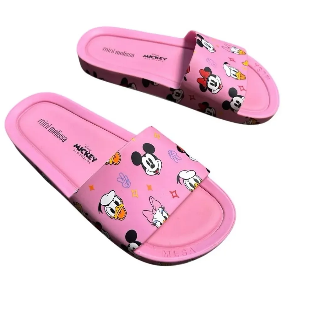 Mini Melissa x Disney Mickey + Friends Beach Slide Sandals